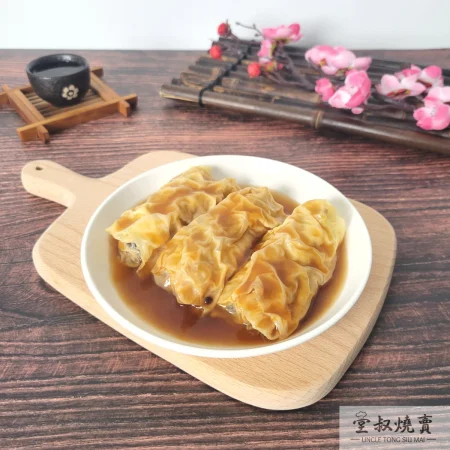 鮑汁鮮竹卷
